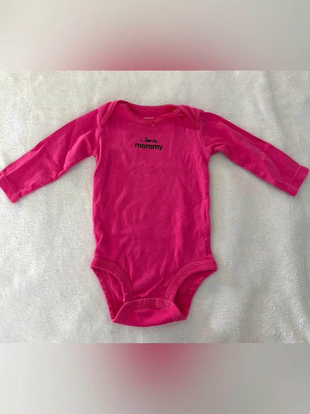 Carter's Bright Pink Long-Sleeve 